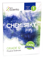 Gr 12 Chemistry Textbook and WBK Book 1 FULL COLOUR