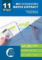 Mind Action Maths Literacy Gr 11 Text- workbook NCAPS (2021)