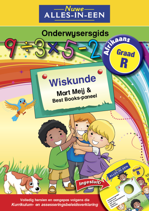 Nuwe Alles-In-Een Gr R Wiskunde Onderwysersgids + CD