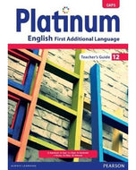 Platinum English FAL Gr 12 Teacher's Guide with Control Test Book & Question Bank CD
