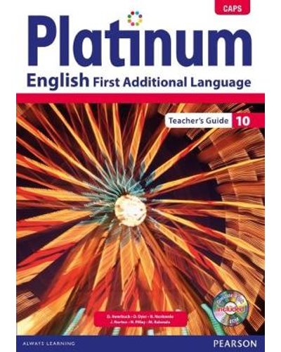 Platinum English First Additional Language Gr 10 Teacher's Guide with Question Bank CD