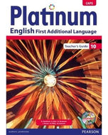 Platinum English First Additional Language Gr 10 Teacher's Guide with Question Bank CD