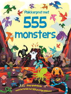 Plakkerpret met 555 - monsters