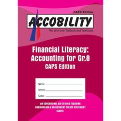 Accounting for Beginners Pink Fin Literacy Gr 8 Workbook (Accobility)