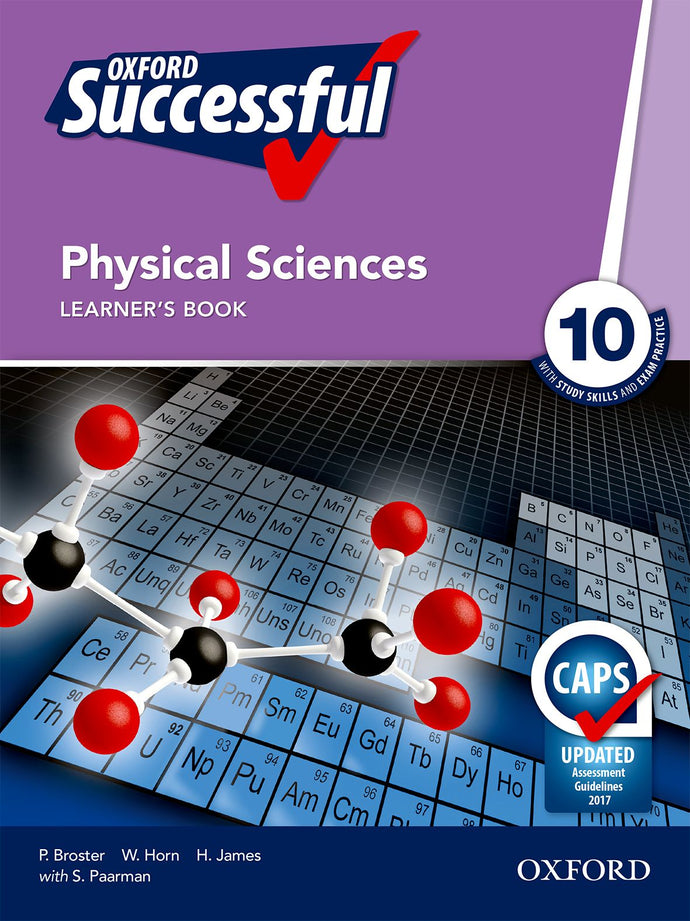 Oxford Successful Physical Science Gr 10 Learner Book