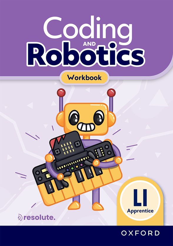 Coding and Robotics Apprenticw Level 1 Workbook  (Gr 4)