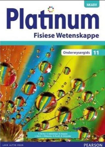 Platinum Fisiese Wetenskappe Graad 11 Onderwysersgids