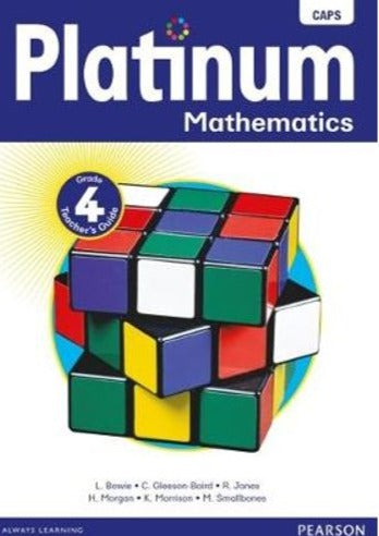 Platinum Mathematics Gr 4 Teacher's Guide  (Includes Photocopiable WB)