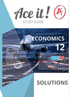 ACE IT! ECONOMICS GR 12 SOLUTIONS Study Guide