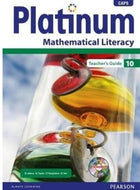 Platinum Mathematical Literacy Gr 10 Teacher's Guide with Question Bank CD
