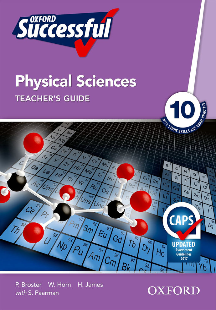 Oxford Successful Physics Gr 10 Teacher's Guide