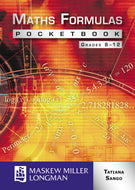 Maths Formulas Pocket Book Grade 8-12