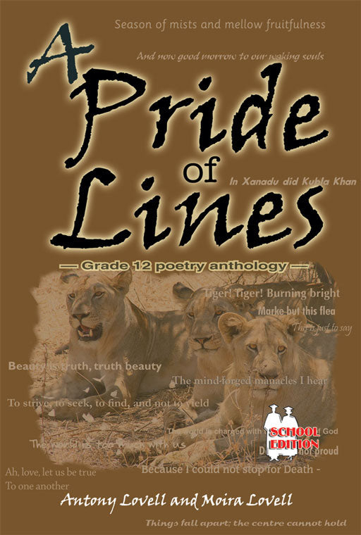 A PRIDE OF LINES (POETRY ANTHOLOGY)