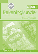 Geniet Rekeningkunde Graad 1 Onderwysersgids