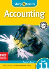 Study & Master Accounting Teacher's Guide GR 11