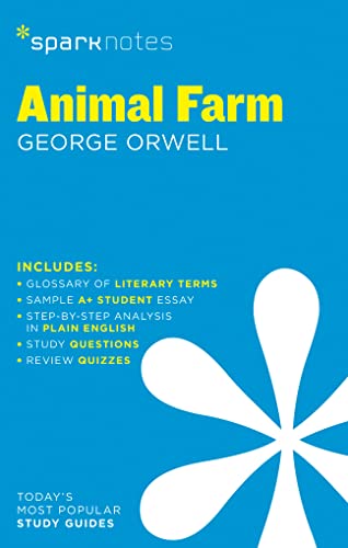 Animal Farm SparkNotes Literature Guide- 96pgs