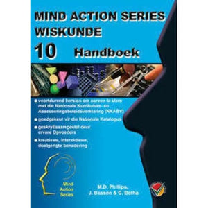 Mind Action Wiskunde Handboek Gr 10 NCAPS (Hersiene uitgawe)  2016