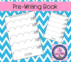 Pre-Writing Workbook A Easy Ed Series