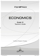 FastTrack ECONOMICS Gr 12 Teacher's Guide  (CAPS)