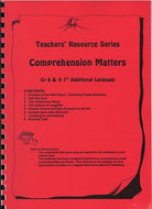Comprehension Matters Gr 8/9 FAL TRP