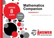 GR 8 MATHS COMPANION WORKBOOKS 1 & 2 (Set)