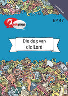 Die Dag van die Lord  Huistaal Leerderboek