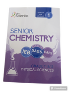 IEB Physical Sciences Senior Chemistry  Gr 11 & 12 LB & Wkbk (Book 1) FULL COLOUR