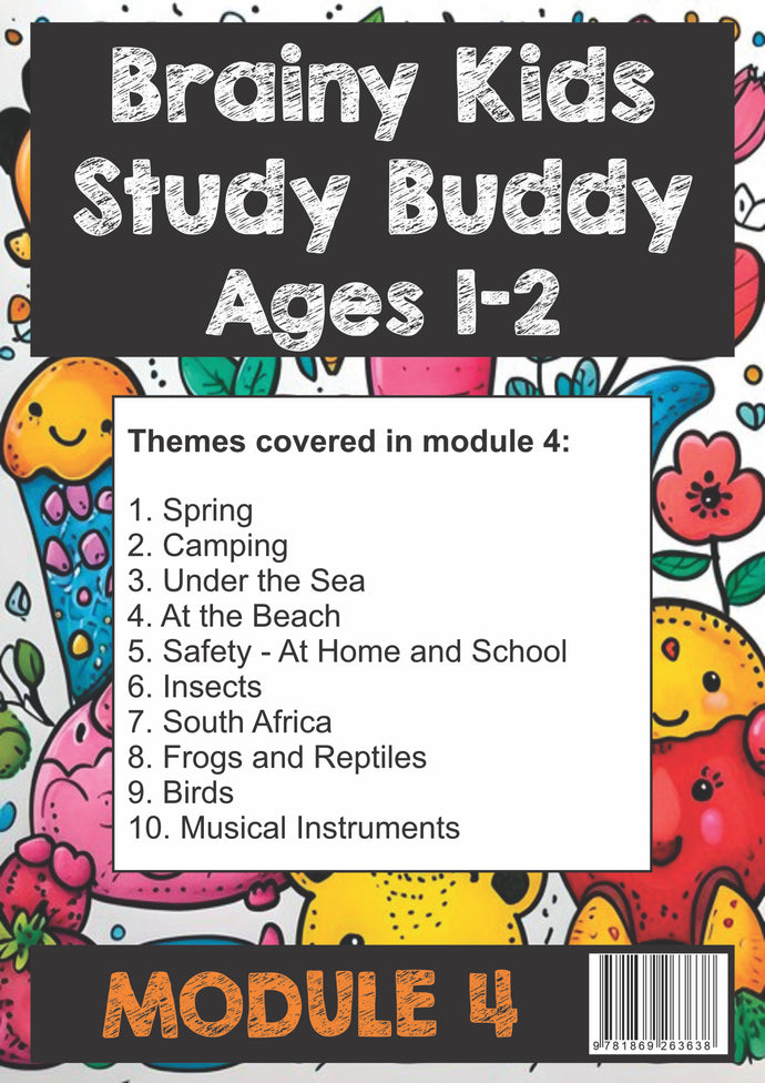 Brainy Kids Study Buddy Ages 1-2 - Module 4