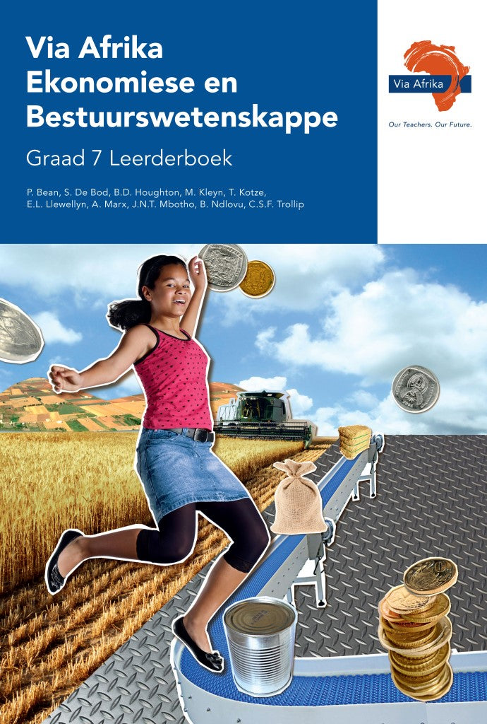 Via Afrika Ekonomiese en Bestuurswetenskappe Graad 7 Leerderboek (Printed book.)