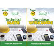 Gr 11 Technical Maths Term 3&4  Solutions/Tegniese Wiskunde Term 3&4 Oplossings