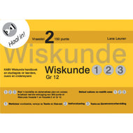 Amaniyah Wiskunde 123 Haal in!  Vraestel 2 Gr 12 Handboek (3de Edisie) (AminiYah)