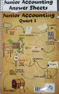 Junior Accounting Quest 1 Gr 8 Learner- & Answerbook Set (Print on demand)