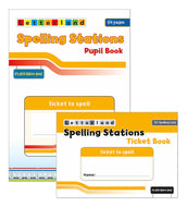 Letterland Spelling Stations Pupil Book and Ticket Book - Year 1
