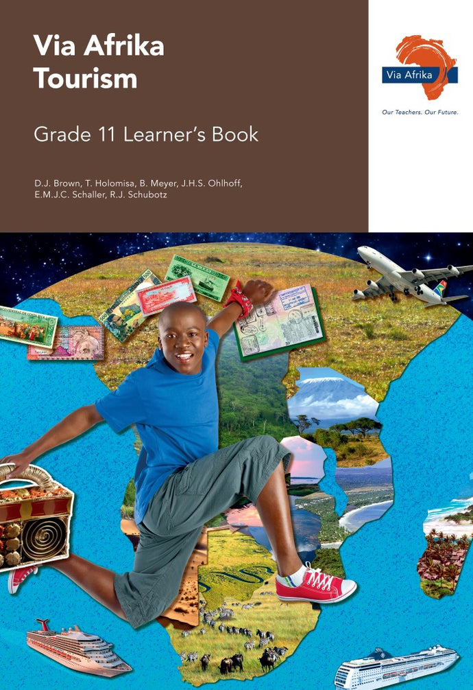 Via Afrika Tourism Grade 11 Learner's Book (Printed book.)