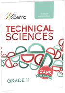 Gr 11 Technical Sciences Textbook and WBK FULL COLOUR