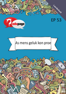 As mens geluk kon proe Leerderboek