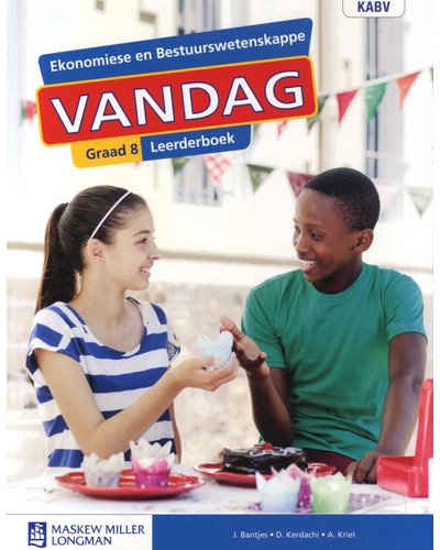 Ekonomiese- en Bestuurswetenskappe Vandag Graad 8 Leerderboek