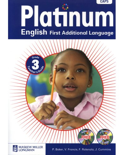Platinum English First Additional Language GR 3 Teacher's Guide (Includes Audio CD + E-Planner)