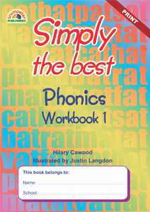 Simply the Best - Phonics Workbook 1  (Print Script)