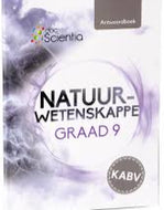GR 9 Natuurwetenskappe Antwoordboek (Doc Scienta)