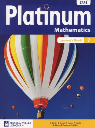 Platinum Mathematics GR 7 Learner's Book
