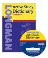 Longman Active Study Dictionary PB with CD-ROM 5th Edition Gr 7-12