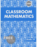 Classroom Mathematics Grade 10 Teacher's Guide & Free CD