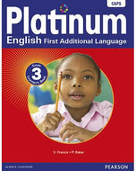 Platinum English First Additional Language GR 3 Learner's Book with Free RD